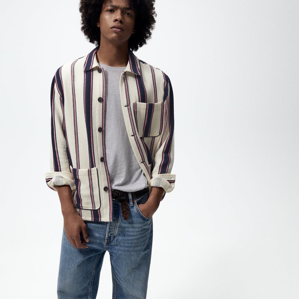 Zara Multi Color Work Shirt